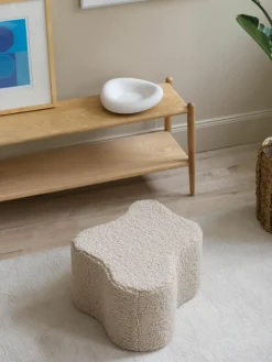 Kinder Wigiwama Handgefertigter Kinder-Pouf Cloud aus Teddy