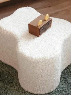 Kinder Wigiwama Handgefertigter Kinder-Pouf Cloud aus Teddy