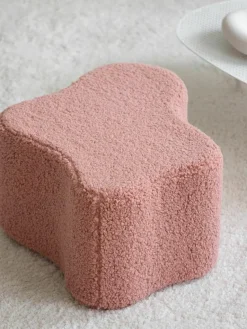 Kinder Wigiwama Handgefertigter Kinder-Pouf Cloud aus Teddy