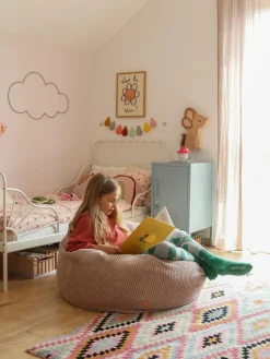 Kinder Funzy Handgefertigter Kinder-Sitzsack Flora aus Cord