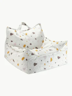 Kinder Wigiwama Handgefertigter Kinder-Sitzsack Sugar aus Bouclé