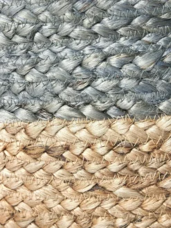 Westwing Collection Handgefertigter Pouf Bono aus Jute