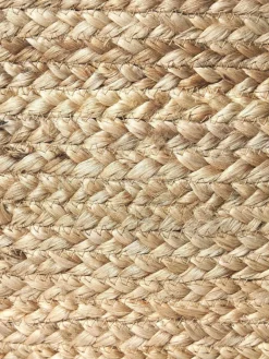 Westwing Collection Handgefertigter Pouf Bono aus Jute