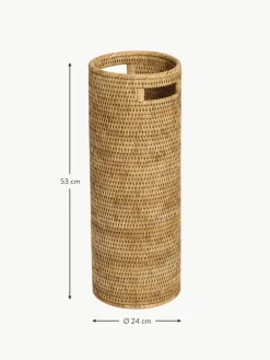 Andrea House Handgefertigter Regenschirmständer Güle aus Rattan
