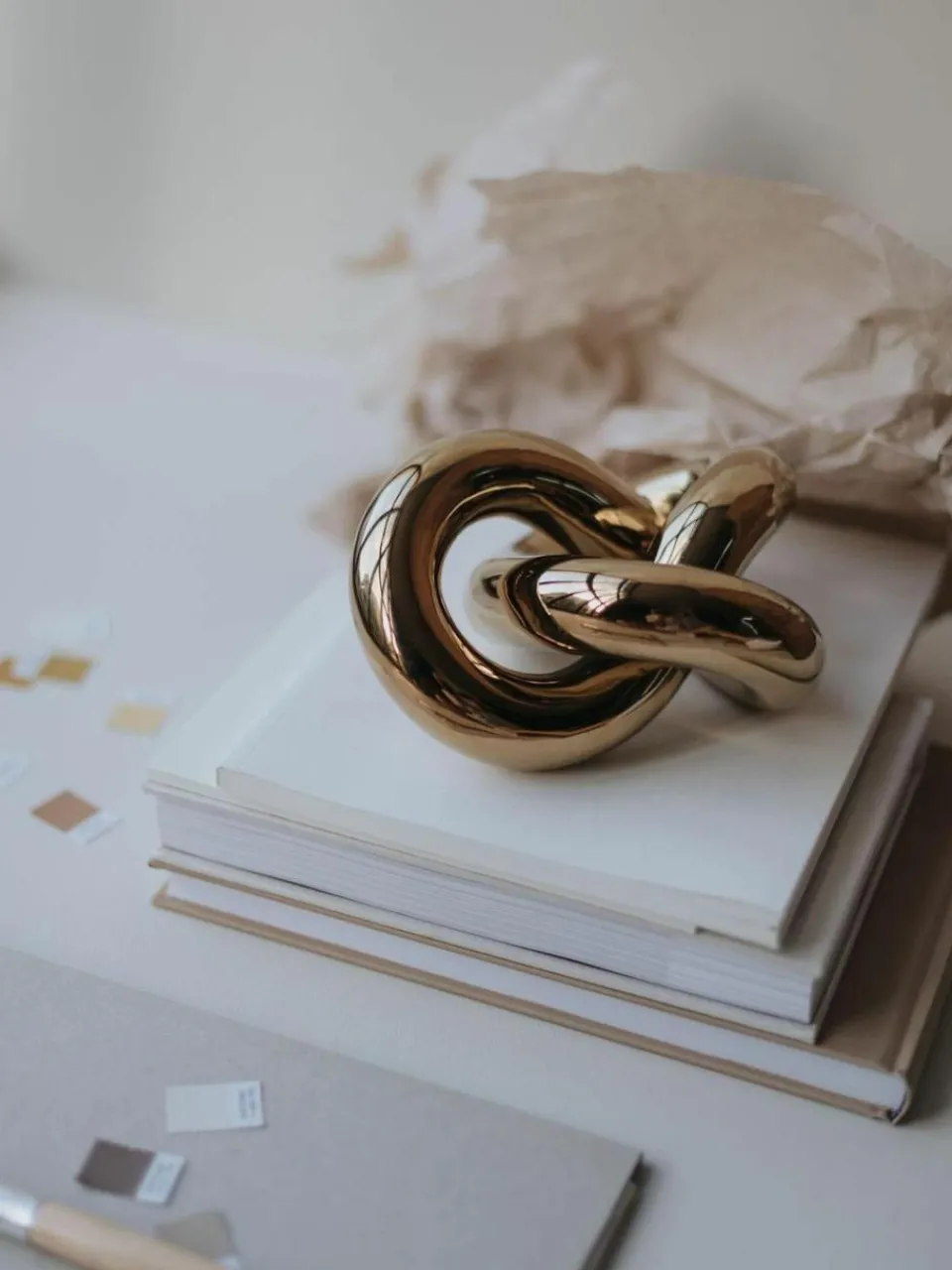 Cooee Design Handgefertigtes Deko-Objekt Knot, H 6 cm