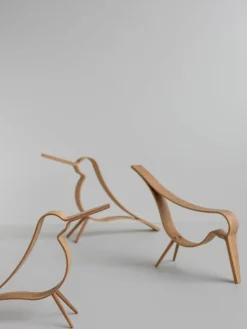 Cooee Design Handgefertigtes Deko-Objekt Woody in Vogel-Form