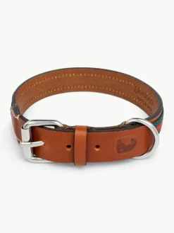 Buddys Dogwear Handgefertigtes Haustier-Halsband Baseball, in verschiedenen Größen