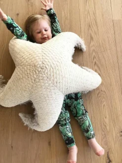 Kinder BigStuffed Handgefertigtes Kuschelkissen SeaStar, B 95 cm