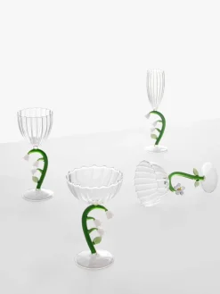 Ichendorf Handgefertigtes Sektglas Botanica
