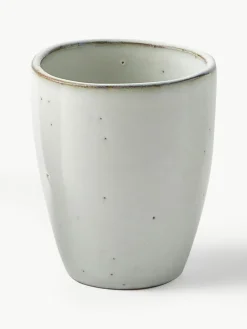 Broste Copenhagen Handgemachte Becher Nordic Sand, 6 Stück