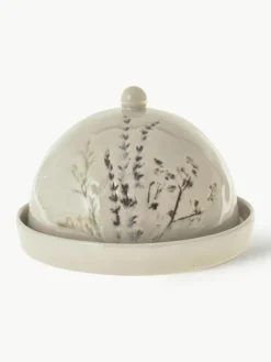 Bloomingville Handgemachte Butterdose Bea mit Gräser-Motiv