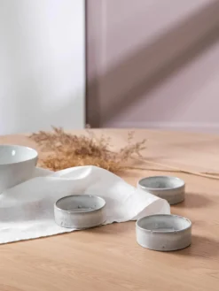 Broste Copenhagen Handgemachte Dipschälchen Nordic Sand, 4 Stück