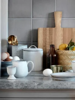 Broste Copenhagen Handgemachte Eierbecher Nordic Sand, 2 Stück