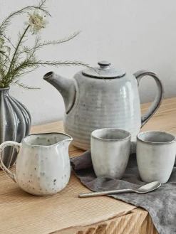 Broste Copenhagen Handgemachte Espressobecher Nordic Sand, 6 Stück