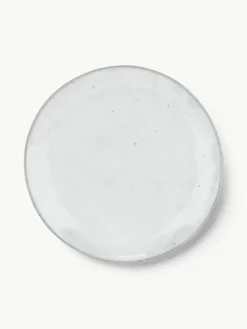 Broste Copenhagen Handgemachte Frühstücksteller Nordic Sand, 4 Stück
