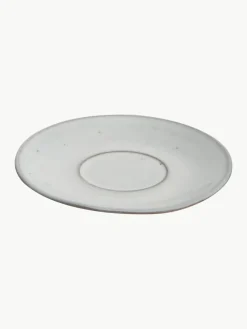 Broste Copenhagen Handgemachte Kaffeetasse Nordic Sand mit Untertasse