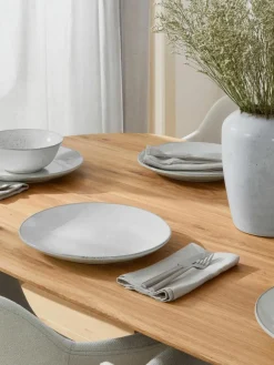 Broste Copenhagen Handgemachte Platzteller Nordic Sand, 4 Stück