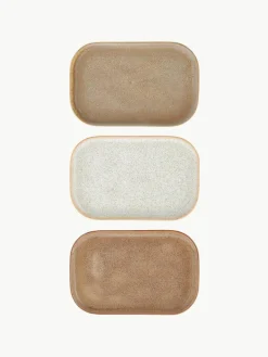 Bloomingville Handgemachte Servierplatten Addison, 3er-Set