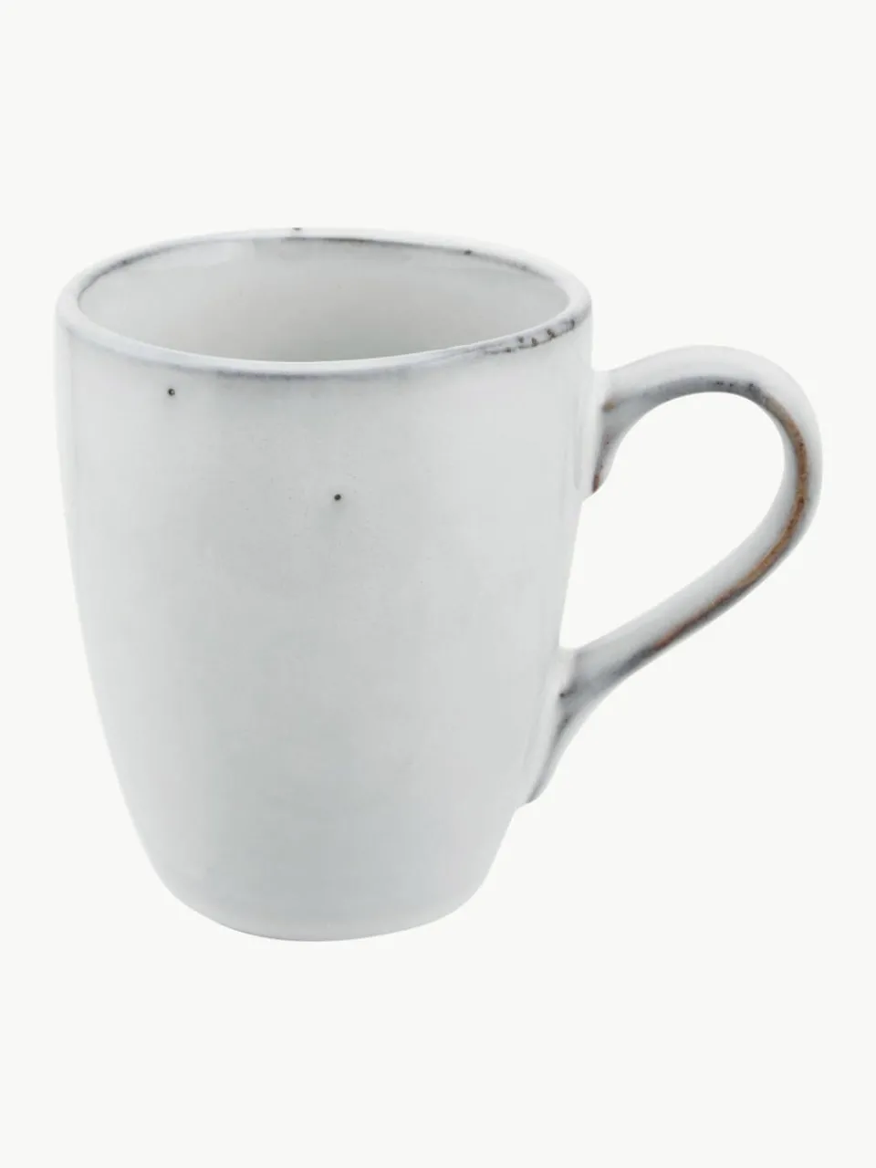 Broste Copenhagen Handgemachte Tassen Nordic Sand, 250 ml, 6 Stück