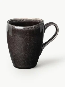Broste Copenhagen Handgemachte Tassen Nordic Coal, 250 ml, 6 Stück