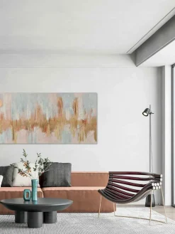Agave Handgemaltes Leinwandbild Interferenza di Colori