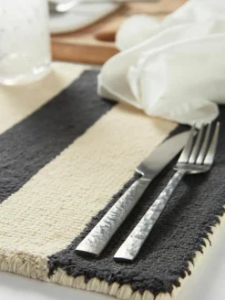 Jotex Handgetuftete Tischsets Kio Stripe, 4 Stück