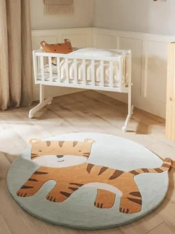 Kinder Benuta Handgetufteter Kinderteppich Savannah aus Wolle