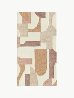 Westwing Collection Handgetufteter Wollteppich Corin mit Hoch-Tief-Struktur