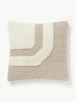 Westwing Collection Handgewebte Kissenhülle Laine