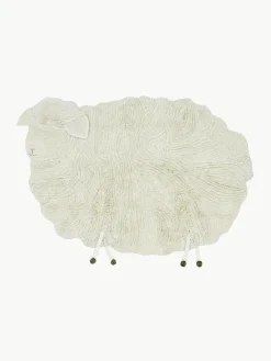 Kinder Lorena Canals Handgewebter Kinderteppich Sheep aus Wolle, waschbar