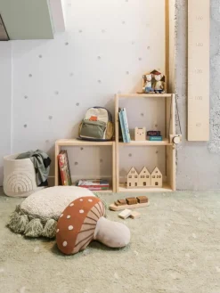 Kinder Lorena Canals Handgewebter Kinderteppich Woods, waschbar