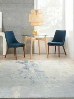 Westwing Handgewebter Viskose-Teppich Silk Shadows