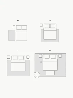 Benuta Handgewebter Wollteppich Zohra mit Fransenabschluss