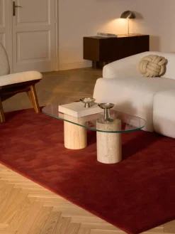 Westwing Collection Handgewebter Wollteppich Zayne