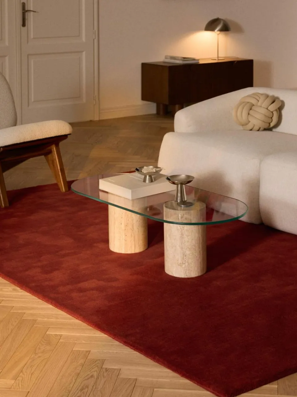 Westwing Collection Handgewebter Wollteppich Zayne