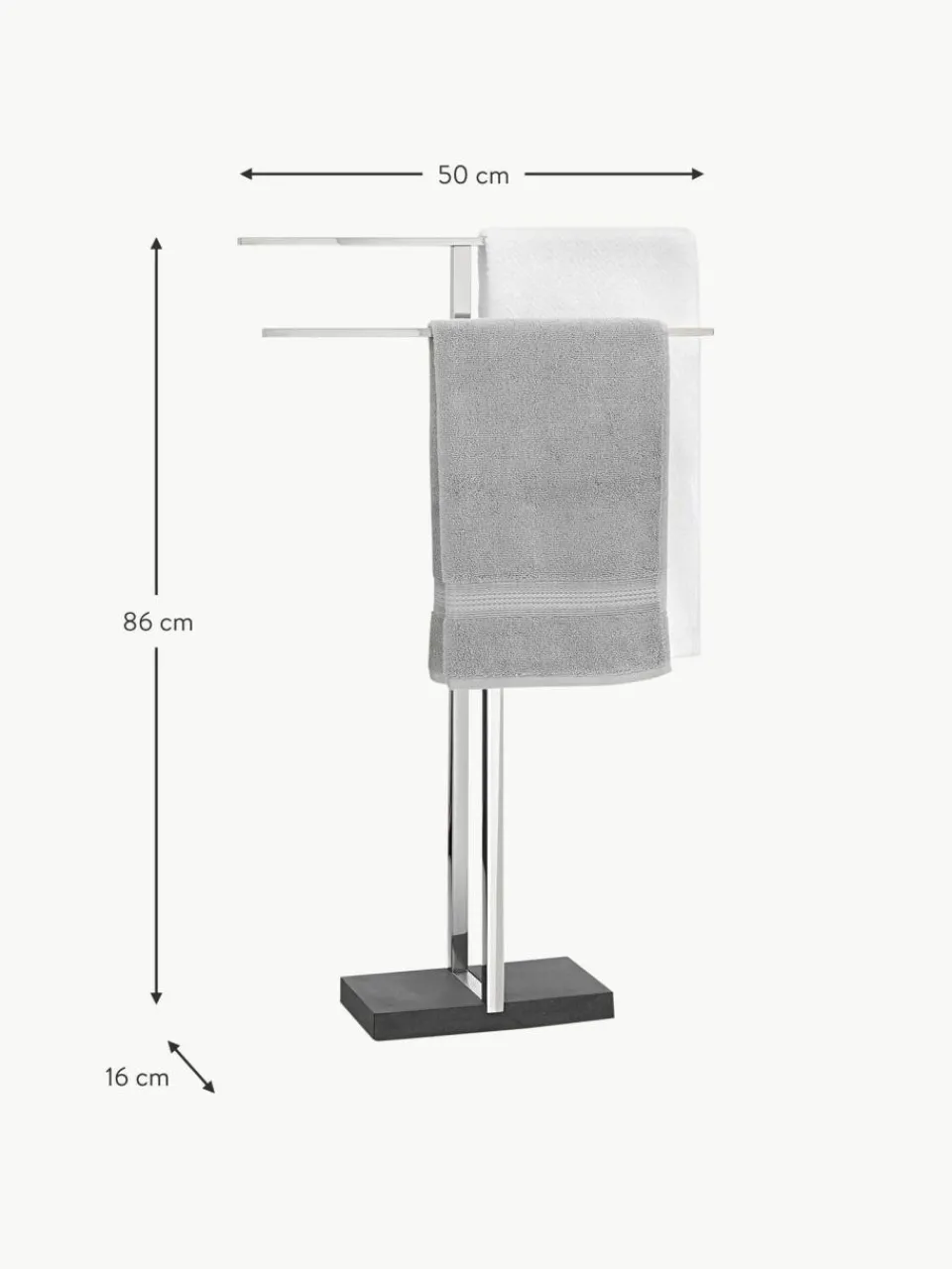 Blomus Handtuchhalter Menoto aus Metall