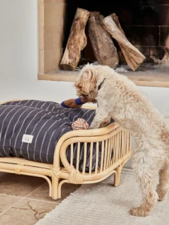 Oyoy Living Design Haustierbett Otto aus Rattan, in verschiedenen Größen