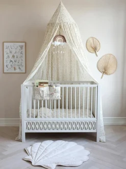 Kinder Cam Cam Copenhagen Höhenverstellbares Baby-Bett Harlequin, 60 x 120 cm