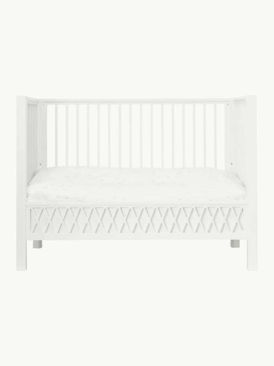 Kinder Cam Cam Copenhagen Höhenverstellbares Baby-Bett Harlequin, 60 x 120 cm