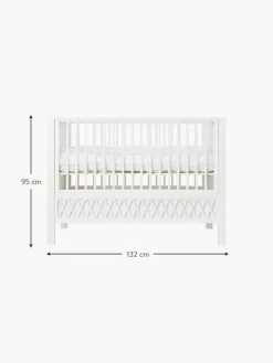 Kinder Cam Cam Copenhagen Höhenverstellbares Baby-Bett Harlequin, 60 x 120 cm