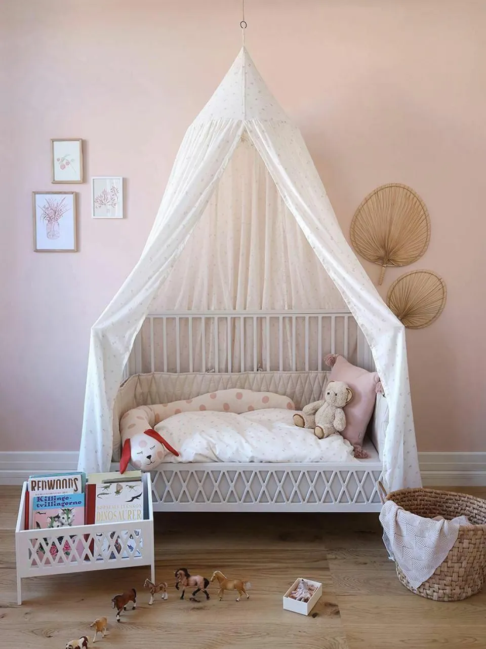 Kinder Cam Cam Copenhagen Höhenverstellbares Baby-Bett Harlequin, 60 x 120 cm