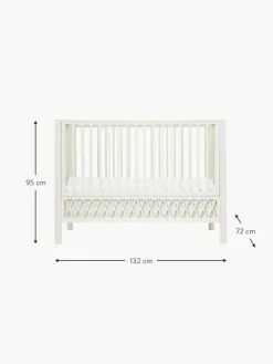 Kinder Cam Cam Copenhagen Höhenverstellbares Baby-Bett Harlequin, 60 x 120 cm