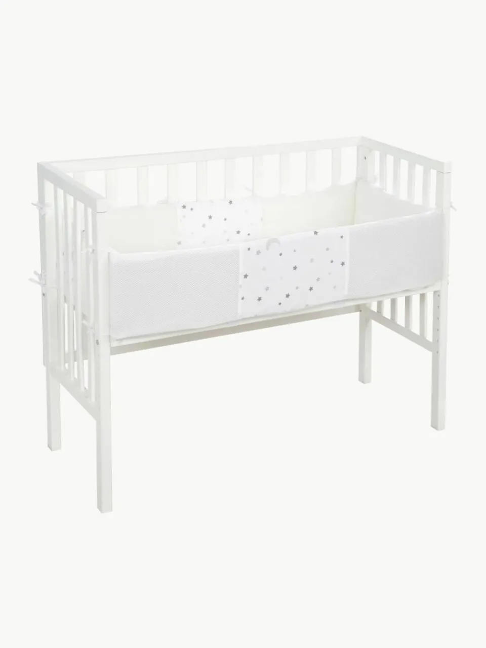 Kinder Westwing Höhenverstellbares Beistell-Babybett Sternenzauber, 45 x 90 cm