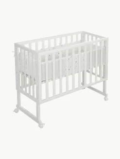 Kinder Westwing Höhenverstellbares Beistell-Babybett Sternenzauber mit Rollen, 45 x 90 cm
