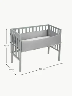 Kinder Westwing Höhenverstellbares Beistell-Babybett Sternenzauber, 45 x 90 cm
