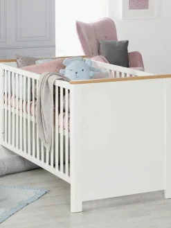 Kinder Westwing Höhenverstellbares Holz-Babybett Ava, 70 x 140 cm