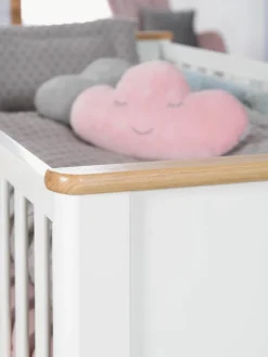 Kinder Westwing Höhenverstellbares Holz-Babybett Ava, 70 x 140 cm
