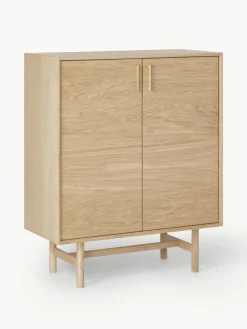 Westwing Collection Highboard Diana aus Eichenholz
