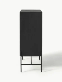Westwing Collection Highboard Vienna mit Wiener Geflecht