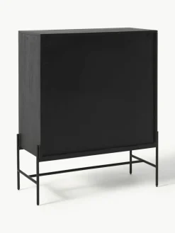Westwing Collection Highboard Vienna mit Wiener Geflecht